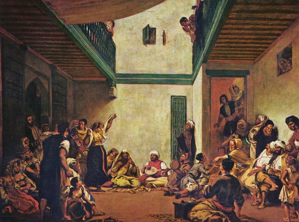 Noce juive au Maroc, Delacroix, Barcelone, Espagne